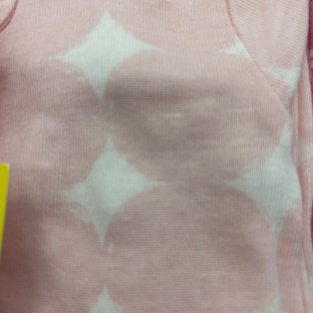 Cloud Island 3 Pack Pink Floral Geometric Sleep N Play Inverted Zipper 12M NWT - Picture 5 of 7